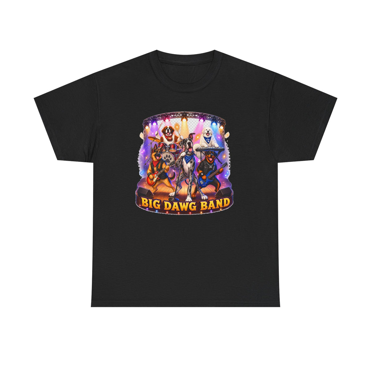Big Dog Band Unisex Heavy Cotton Tee