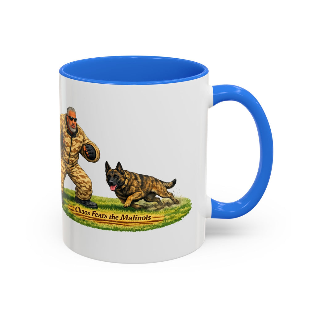 Belgian Malinois Coffee Mug — "Nothing Fears the Malinois" Dog Lover Gift (11oz/15oz)