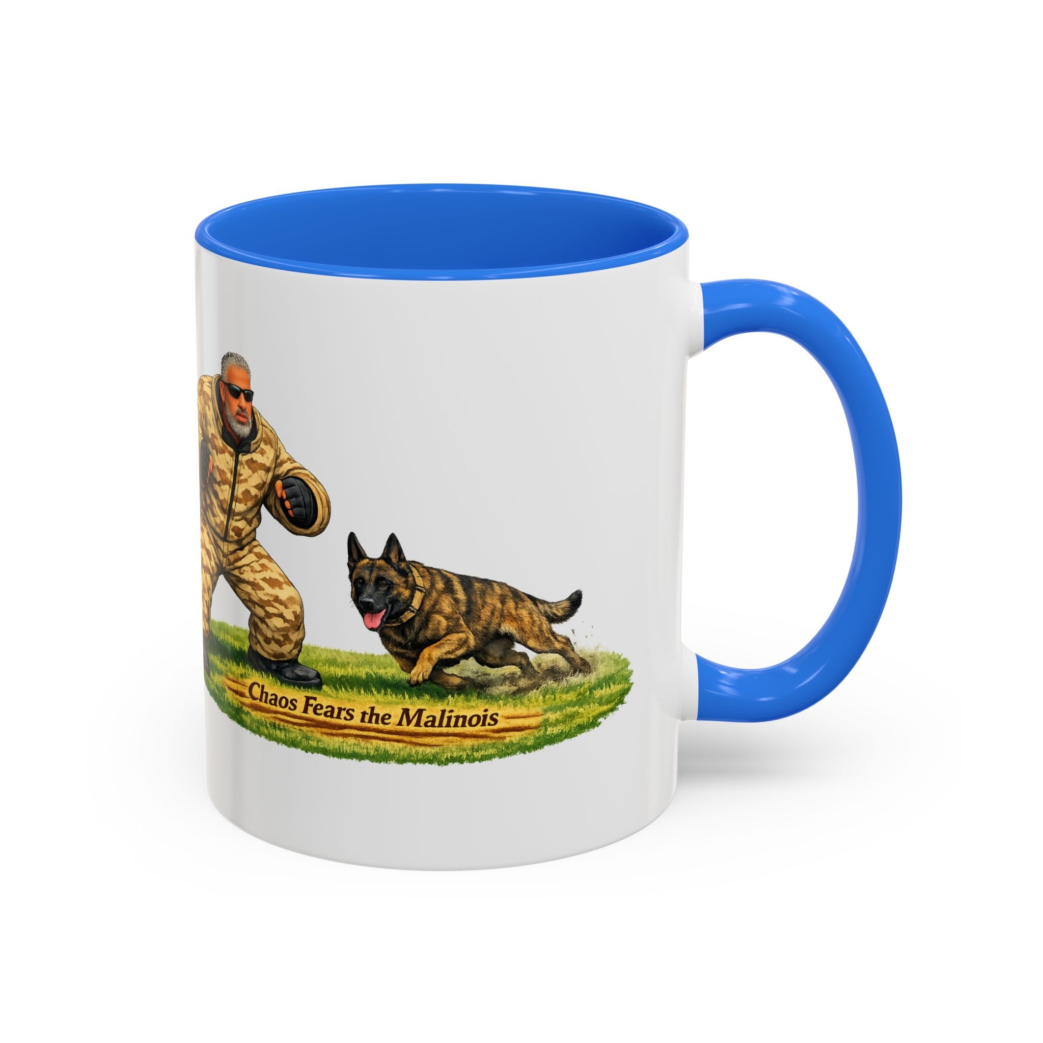 Belgian Malinois Coffee Mug — "Nothing Fears the Malinois" Dog Lover Gift (11oz/15oz)