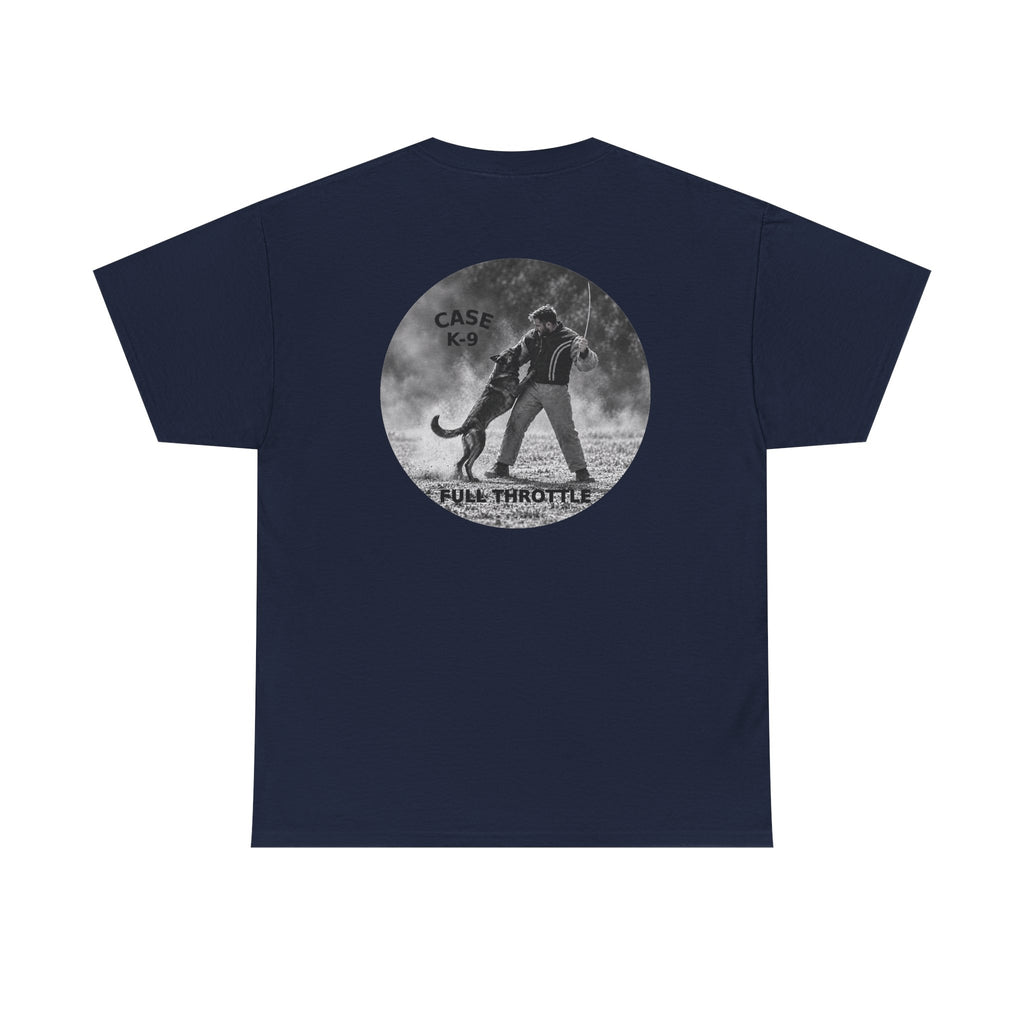 K9 Handler Tee – CASE K-9 “Full Throttle” Vintage Dog Unit T-Shirt