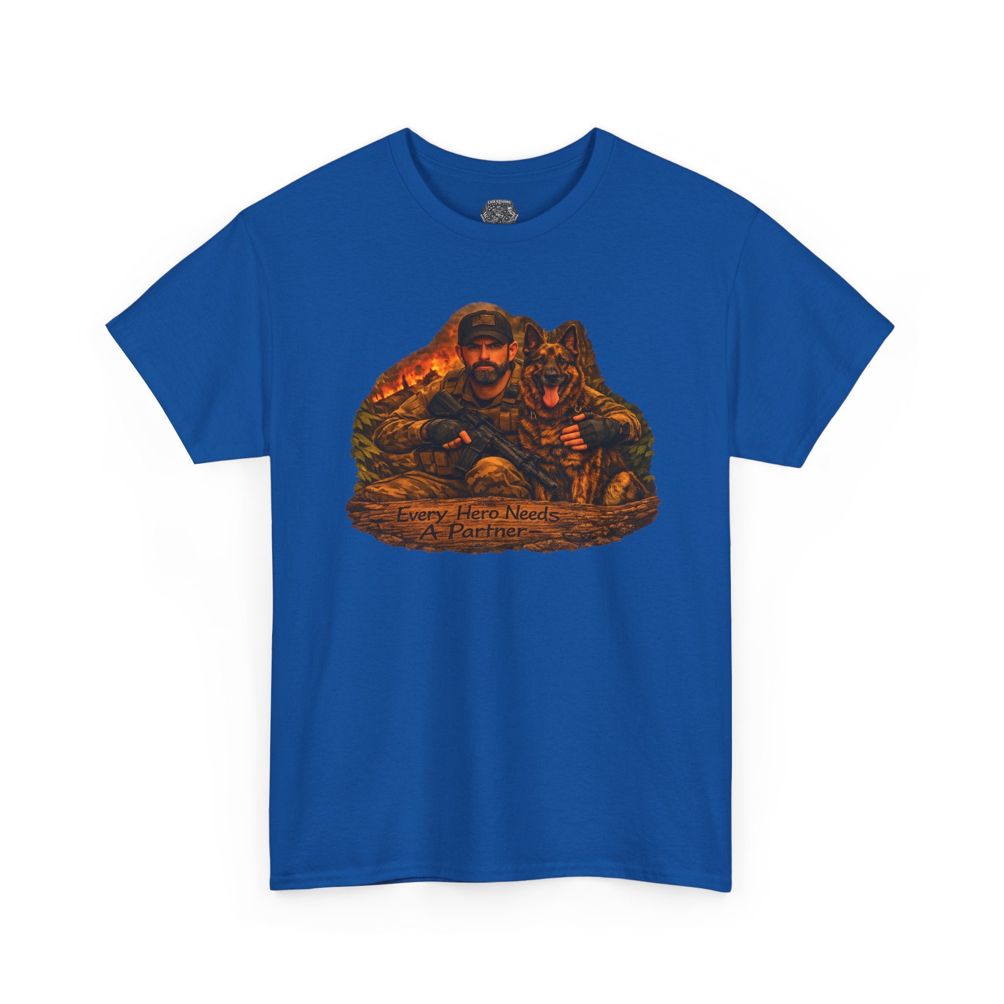 Vintage Guardian Tee — 'K-9 Hero's and Partners' Outdoor Adventure T-Shirt