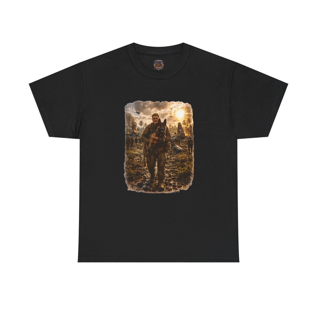 Post-Apocalyptic Survivor Tee — Walking Through Ruins Graphic T-Shirt