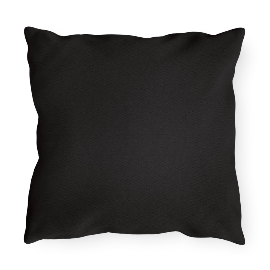 Military Rescue Dog Outdoor Pillow — "American Backbone in Every Mission" Tribute Throw Pillow