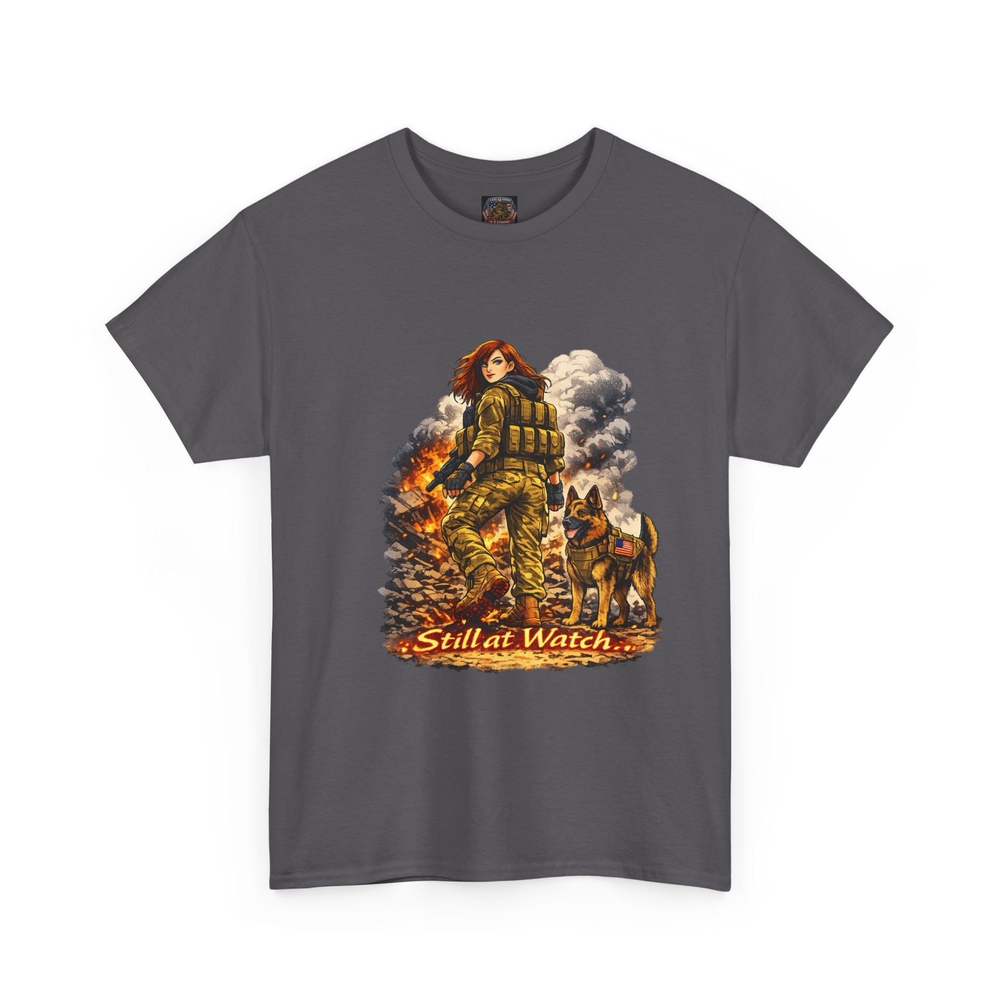 Still At Watch Guard & K9 T-Shirt