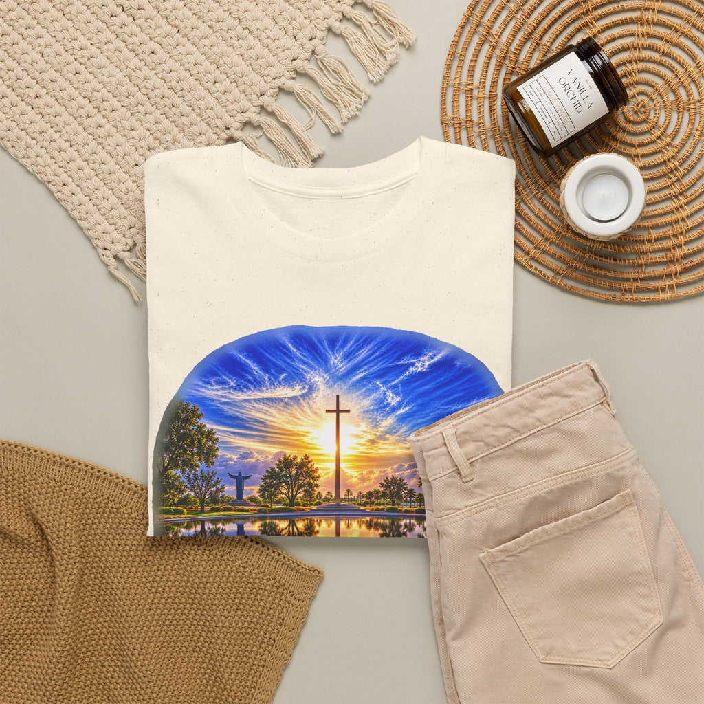 Christian Inspirational Cross Reflection Faith T-Shirt