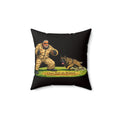 Chaos Fears the Malinois Throw Pillow - Belgian Malinois K9 Dog Accent Cushion