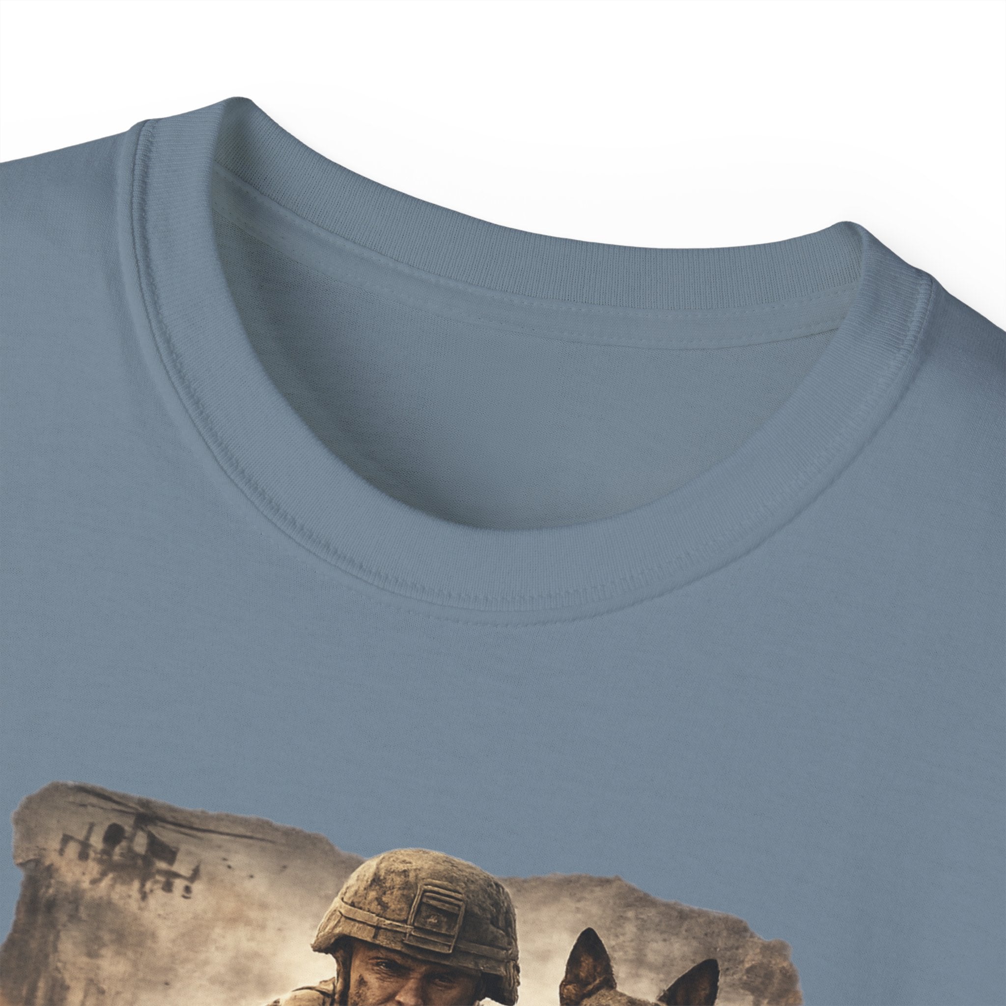 American Grit American Strong T-Shirt — Patriotic Military K9 Tee