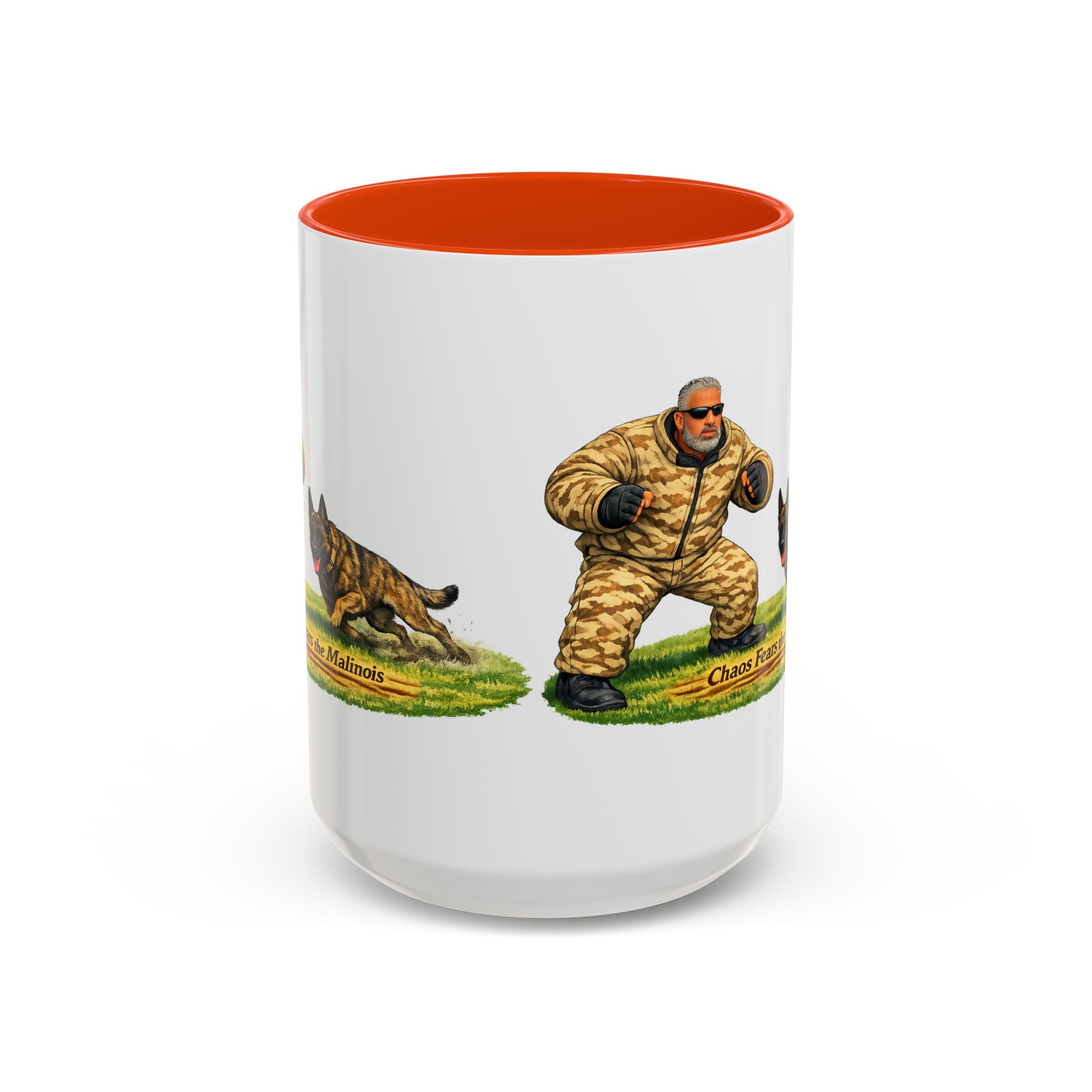 Belgian Malinois Coffee Mug — "Nothing Fears the Malinois" Dog Lover Gift (11oz/15oz)