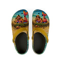 Mermaid Beach EVA Foam Clogs — Colorful Ocean Shell Sandals