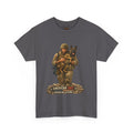 Military Soldier & K9 Rescue T‑Shirt — "American Grit, American Strong"