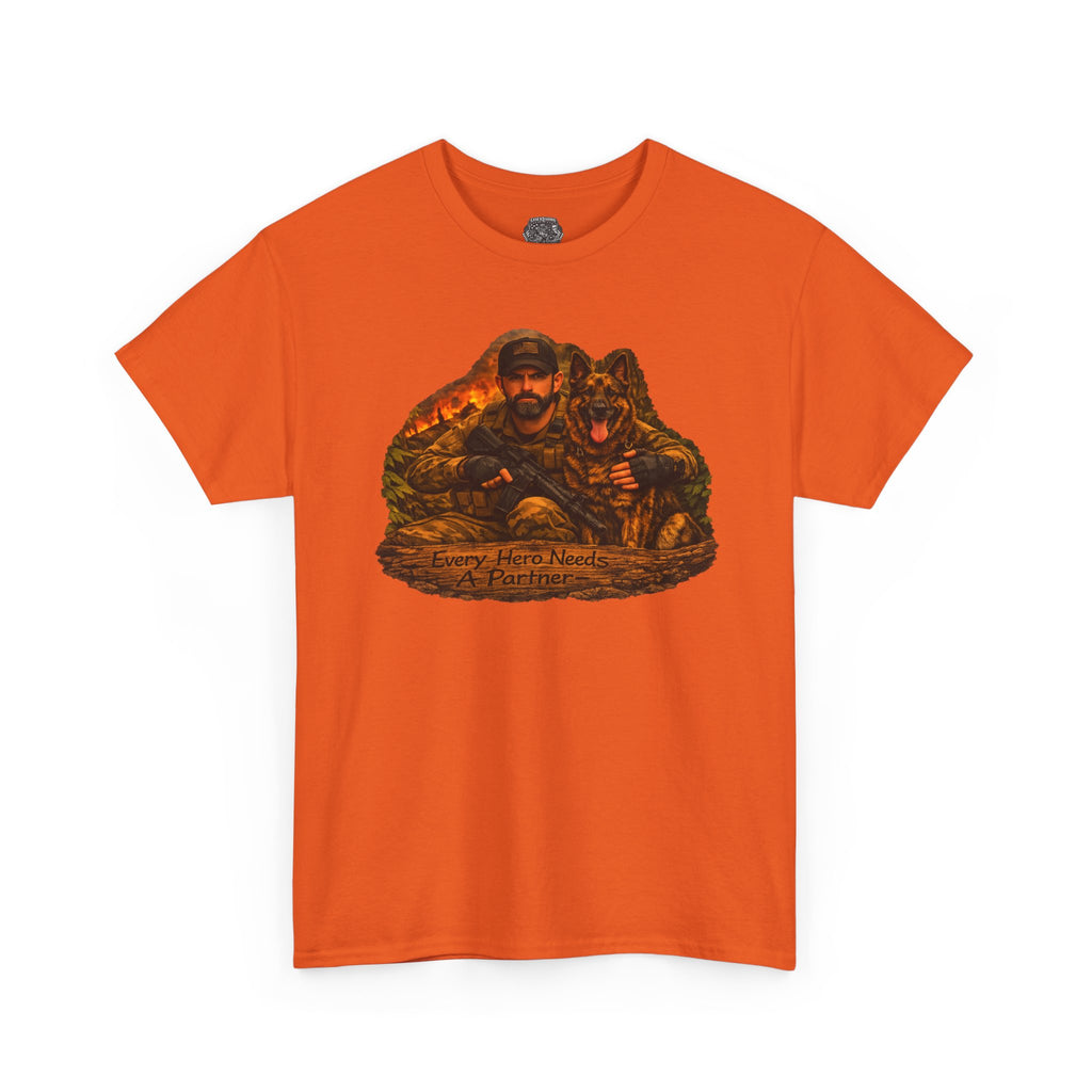 Vintage Guardian Tee — 'K-9 Hero's and Partners' Outdoor Adventure T-Shirt