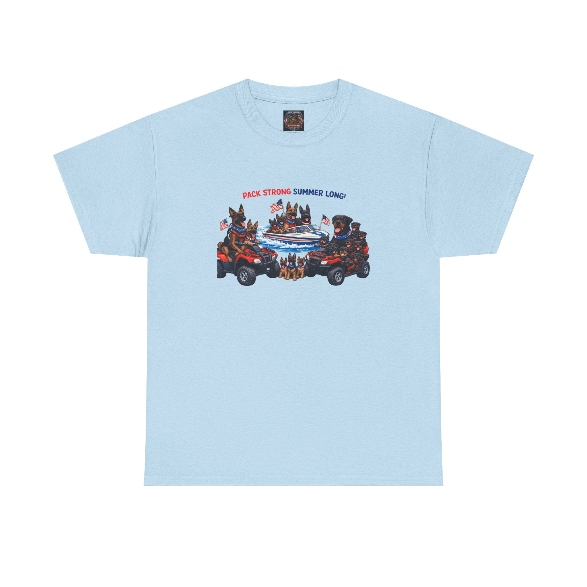 Summer Camp ATV Crew Tee — "Pack, Steam, Summer Long" Graphic Shirt
