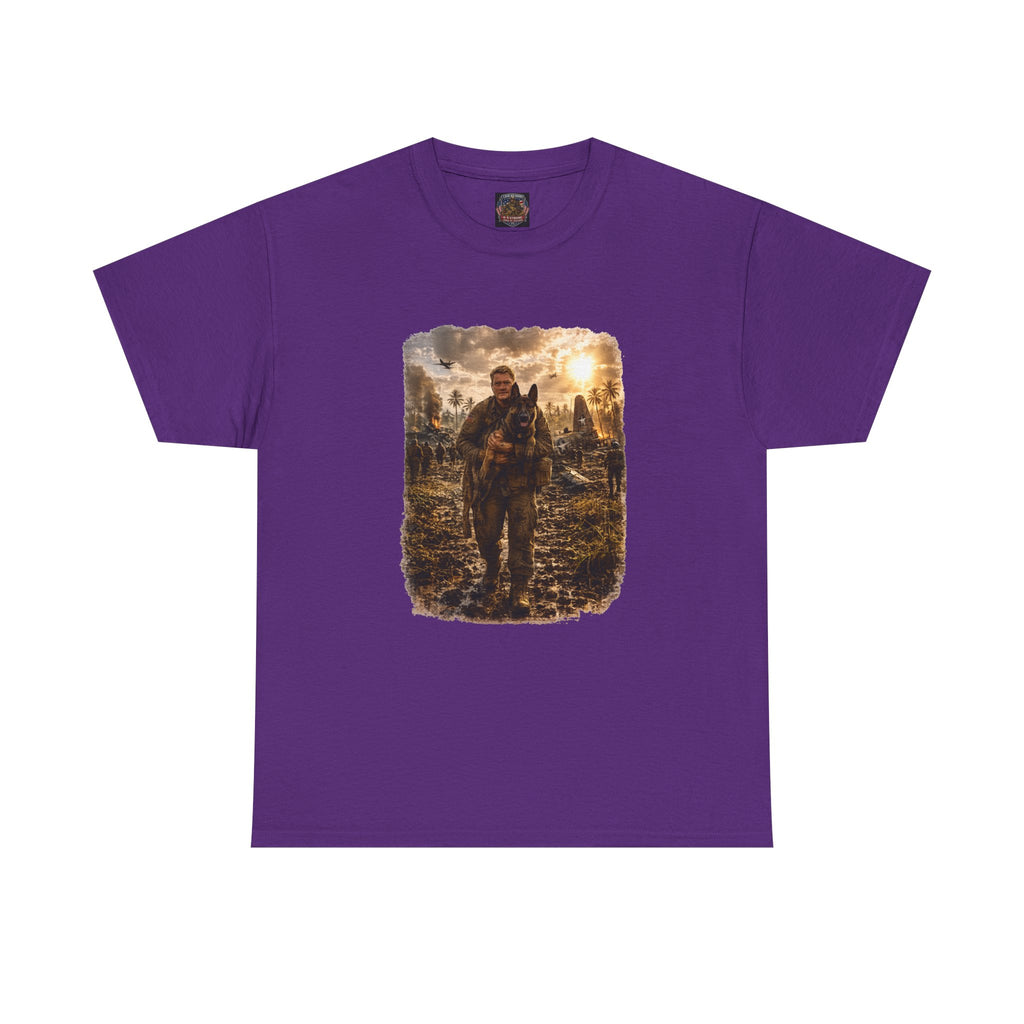 Post-Apocalyptic Survivor Tee — Walking Through Ruins Graphic T-Shirt