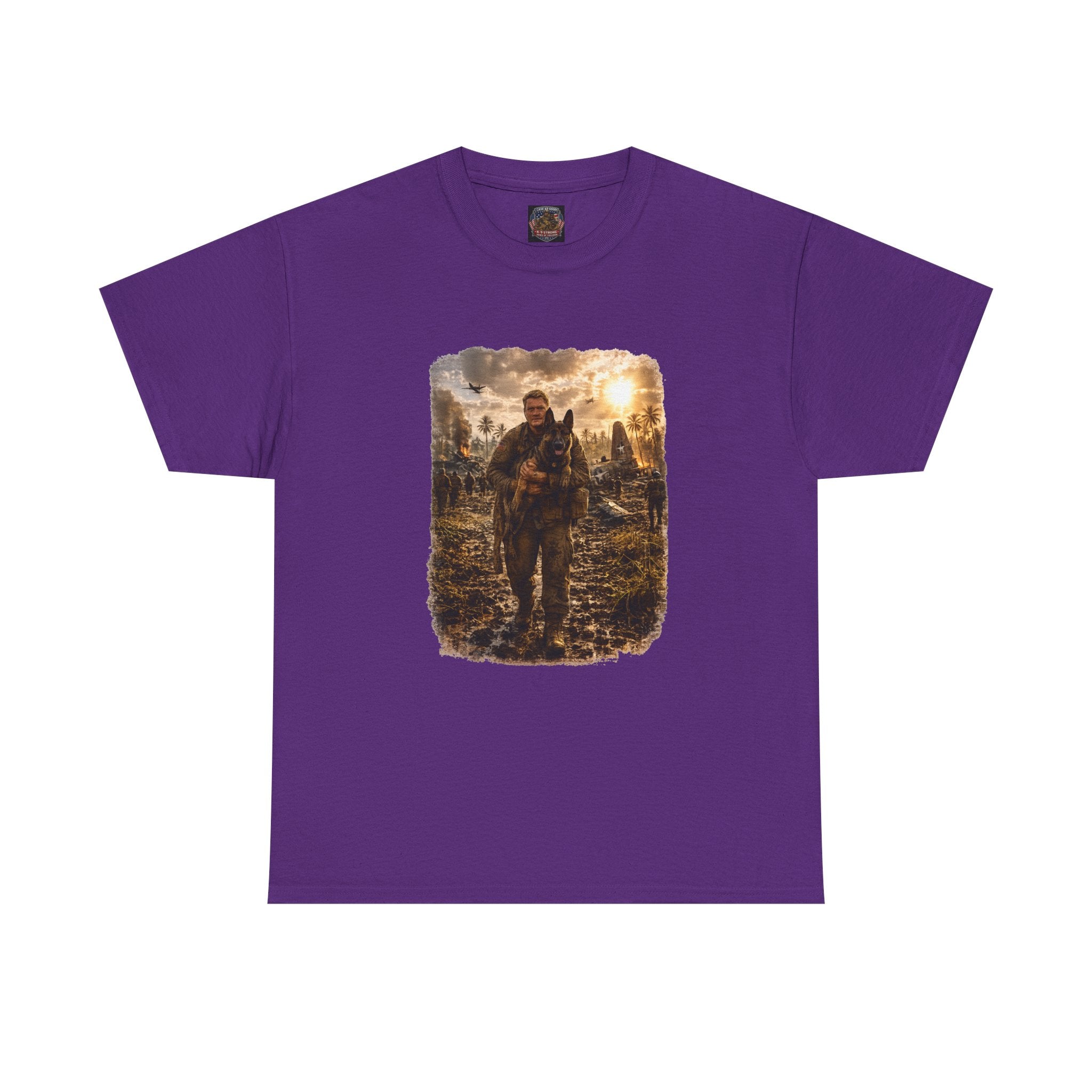 Post-Apocalyptic Survivor Tee — Walking Through Ruins Graphic T-Shirt