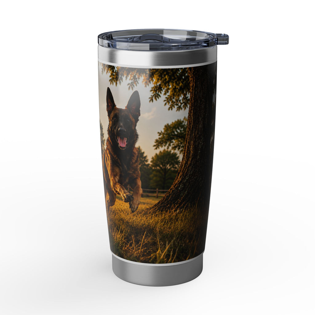 Faithful Vagabond 20oz Tumbler — Adventure-Ready Dog Lovers Travel Mug