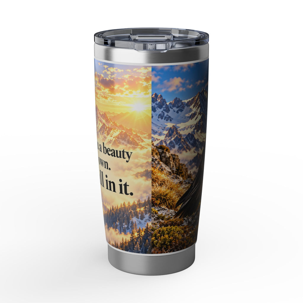 Christian Eagle Mountain 20oz Travel Tumbler