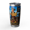 Adventure Kids and Frenchies Tumbler — “Little Explorers” Pirate & Wilderness 20oz Travel Mug