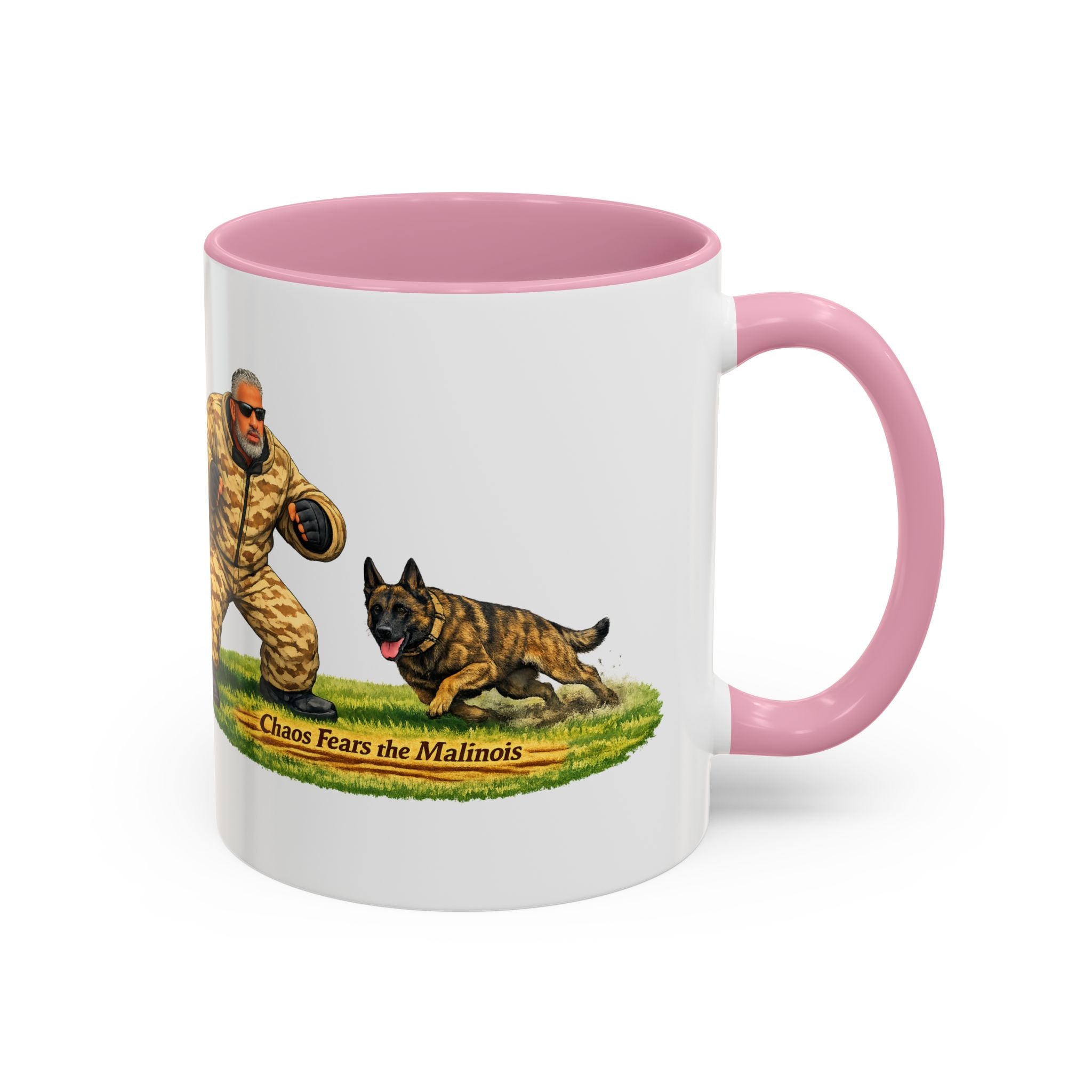 Belgian Malinois Coffee Mug — "Nothing Fears the Malinois" Dog Lover Gift (11oz/15oz)