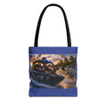 Police K-9 Rescue Boat Tote Bag — Nautical Law Enforcement Beach Day Bag
