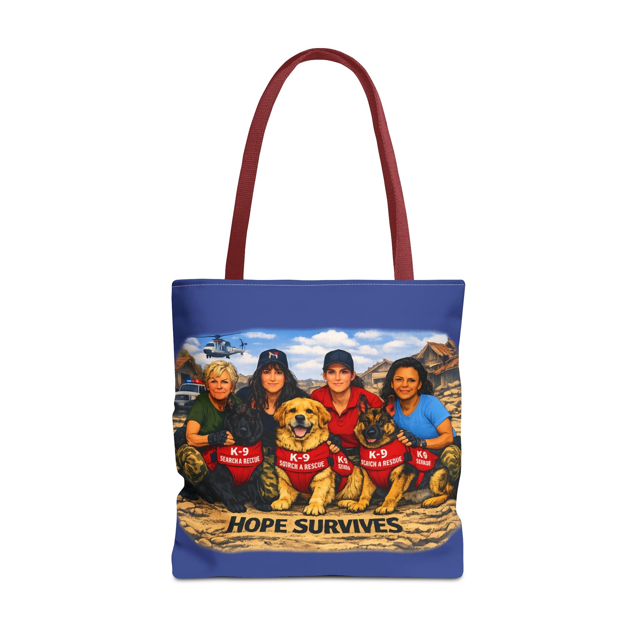 Tote Bag — K-9 Search & Rescue 'Hope Survives' Memorial Tote