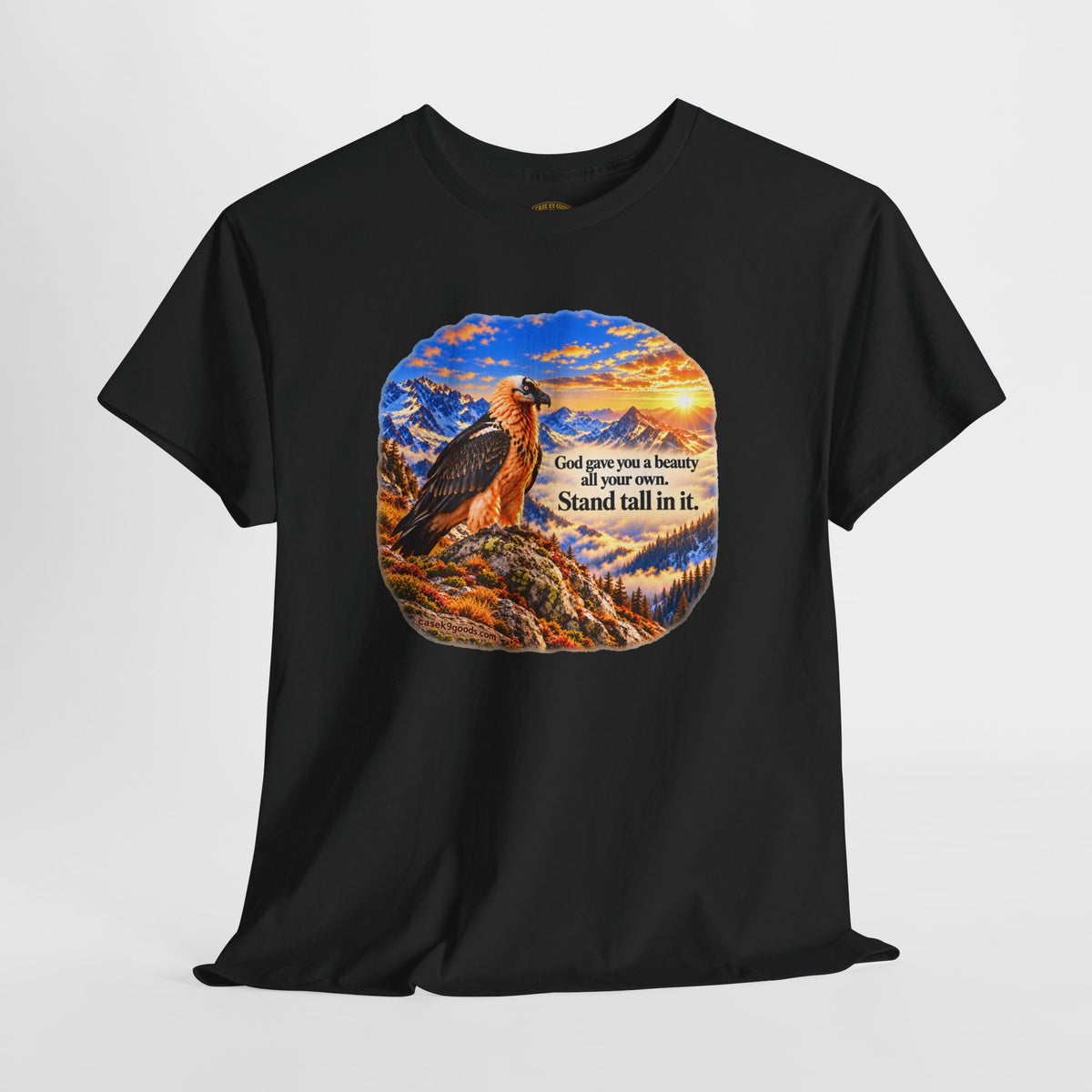 God Gives You a Beauty Eagle Nature Quote T-Shirt