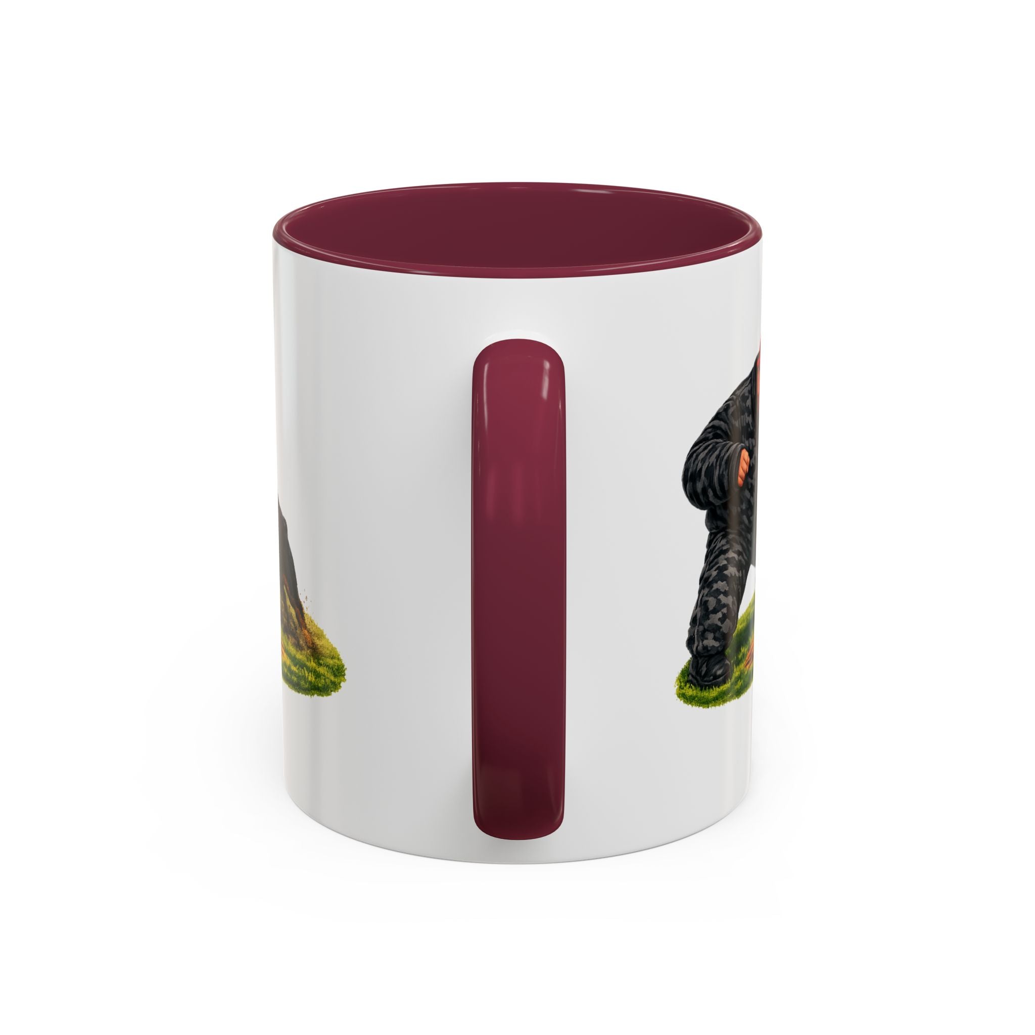 Steady the Storm Rottweiler & Handler Coffee Mug — Dog Lover Gift (11oz/15oz)