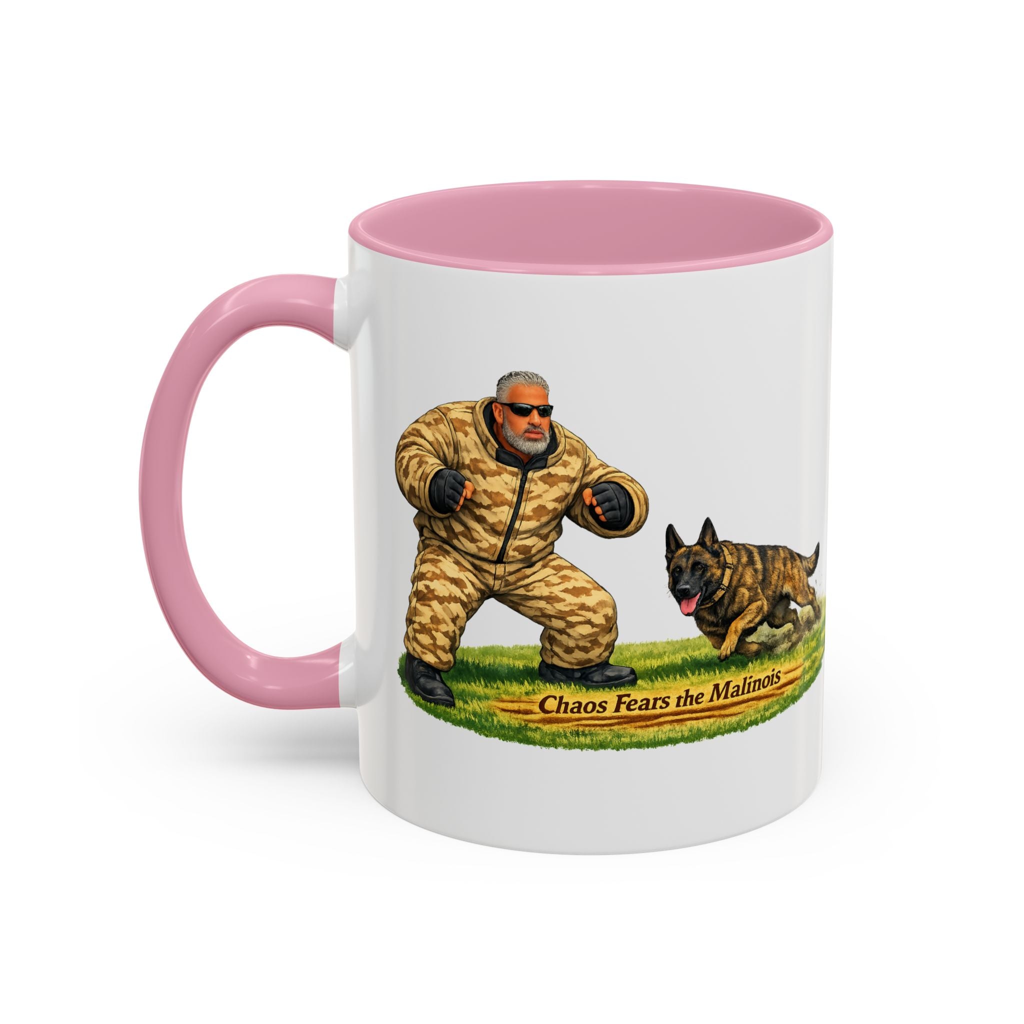 Belgian Malinois Coffee Mug — "Nothing Fears the Malinois" Dog Lover Gift (11oz/15oz)