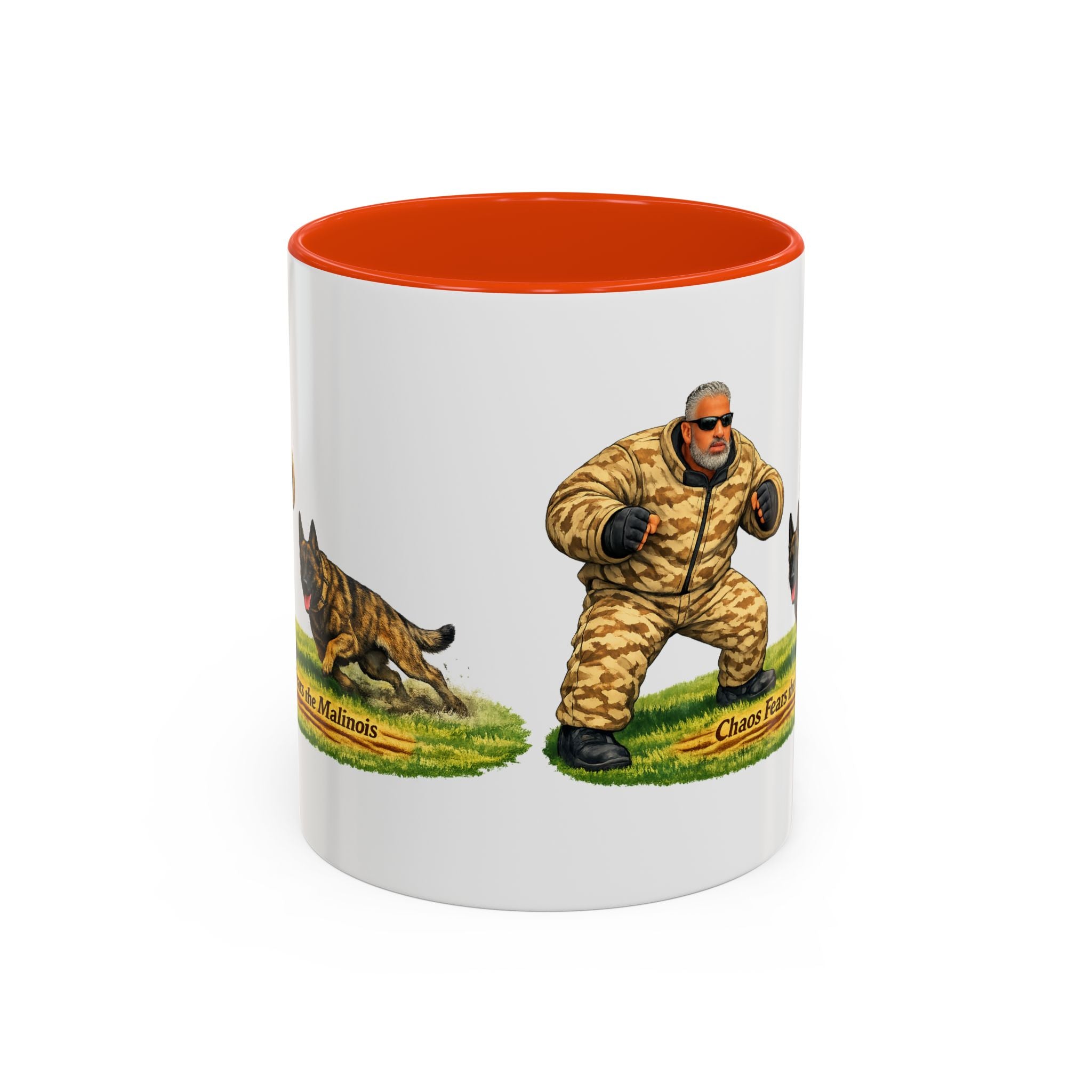 Belgian Malinois Coffee Mug — "Nothing Fears the Malinois" Dog Lover Gift (11oz/15oz)