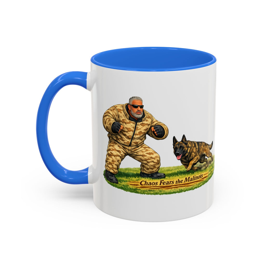 Belgian Malinois Coffee Mug — "Nothing Fears the Malinois" Dog Lover Gift (11oz/15oz)