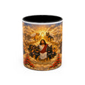 Christian Dog Memorial Coffee Mug — “The Fallen Are Lifted” Accent 11/15oz