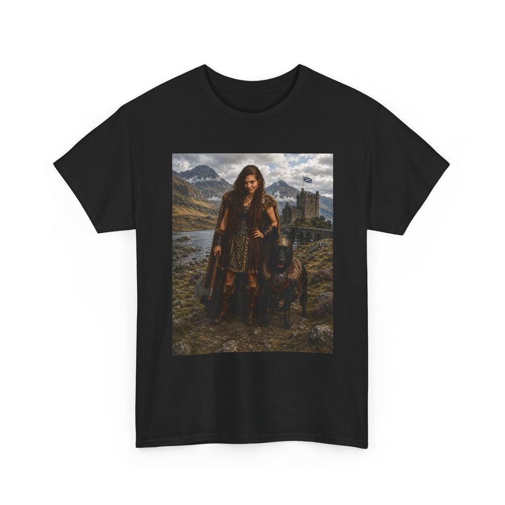 Viking Warrior Illustration T-Shirt