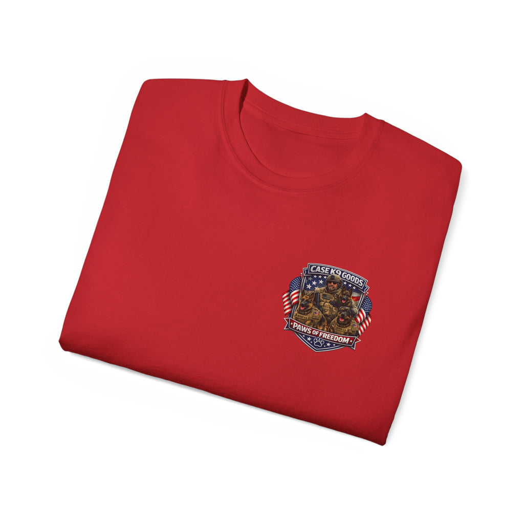 Military K9 Rescue T-Shirt – "Join the Unknown" Dog & Soldier Tribute Tee