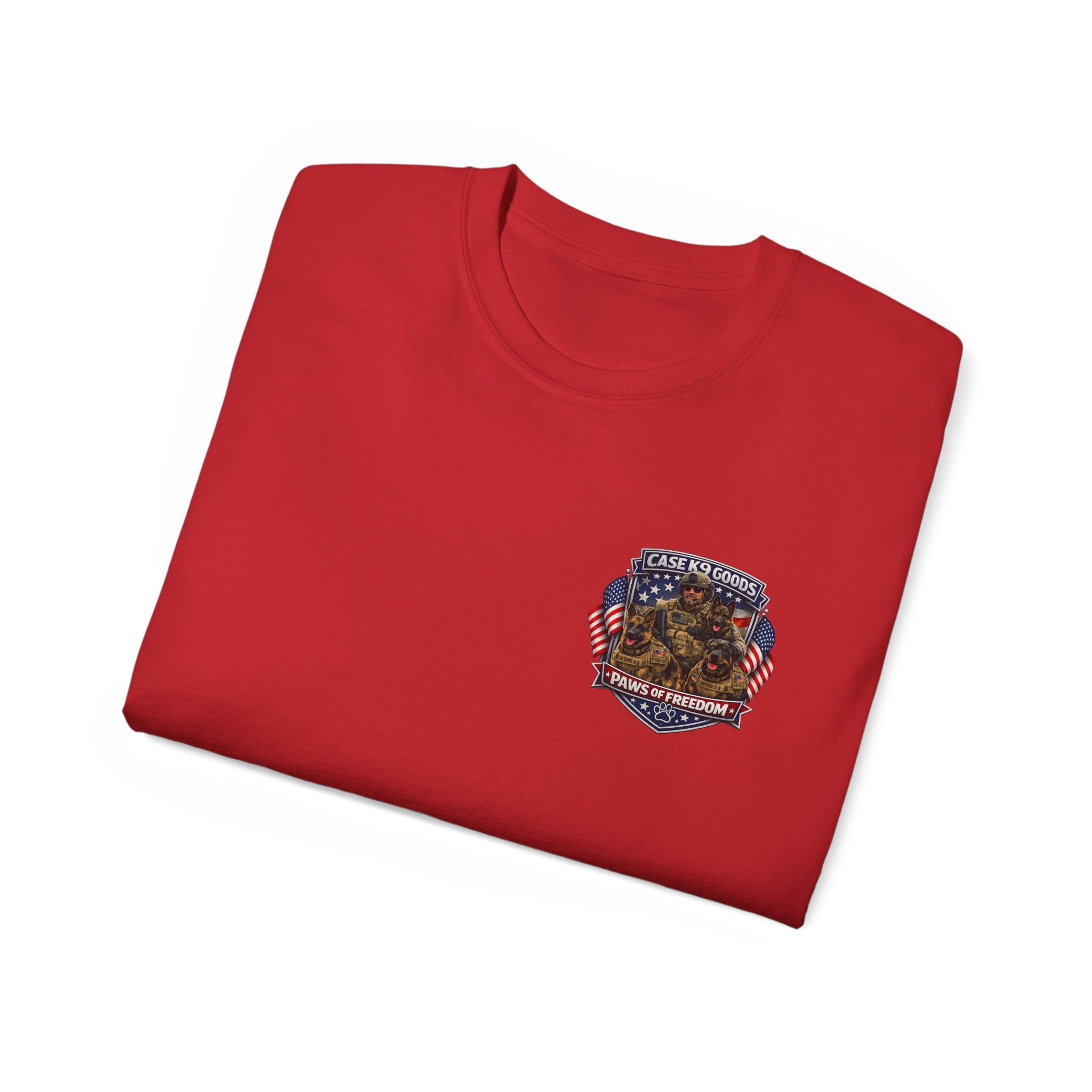 Military K9 Rescue T-Shirt – "Join the Unknown" Dog & Soldier Tribute Tee