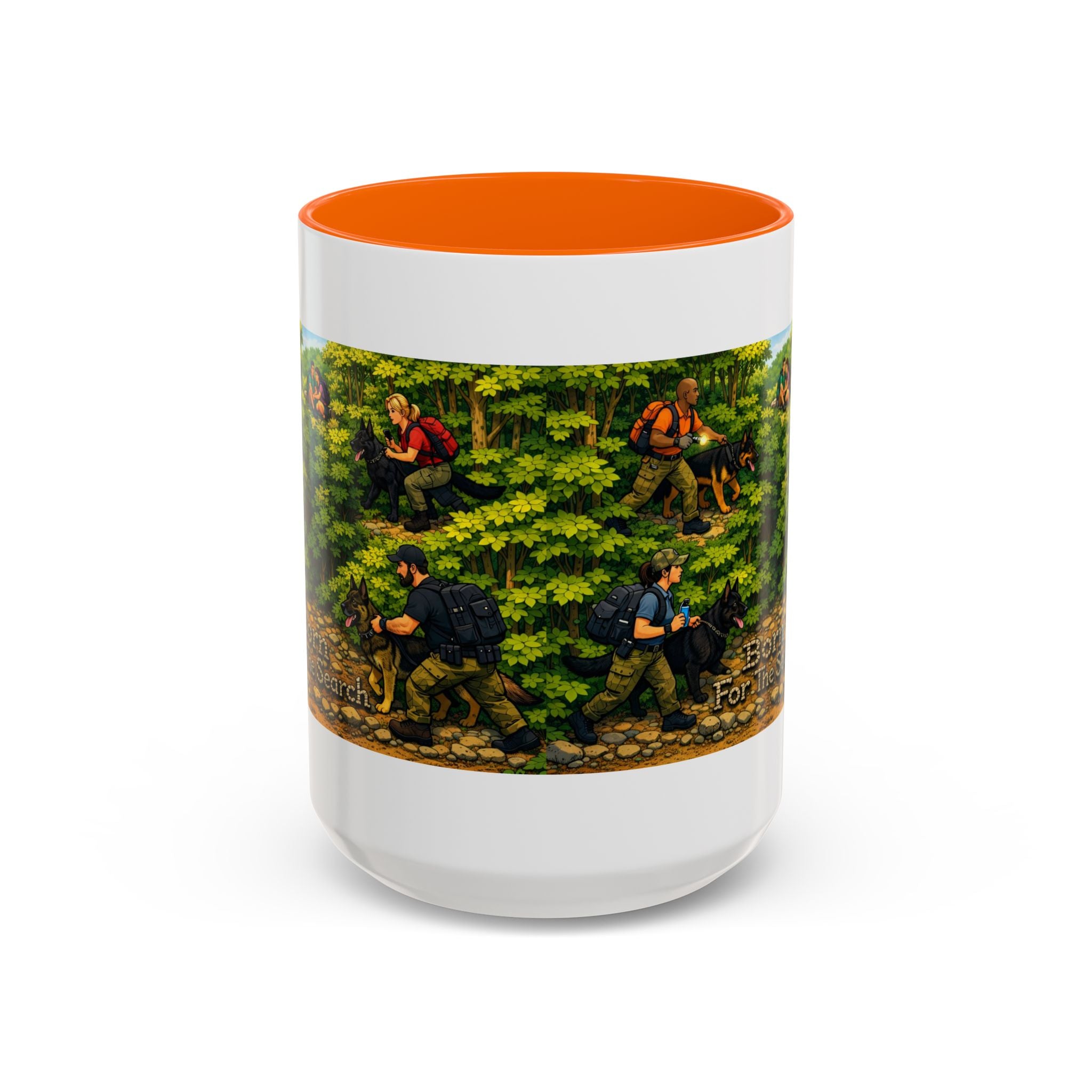 Born For The Search Coffee Mug — Search & Rescue K9 Tribute (11/15oz)