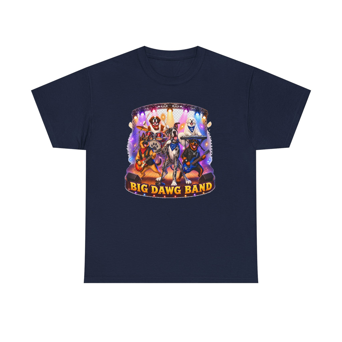 Big Dog Band Unisex Heavy Cotton Tee