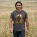 T-Shirt — "A Soldier's Last Goodbye and a Savior's First Embrace" Patriotic Military Tribute
