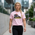 Cotton T-Shirt — "Military K-9 Training Day Rottweiler Graphic