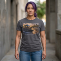 Police K-9 Rescue Boat T‑Shirt — Coastal Patrol Sunset Graphic Tee
