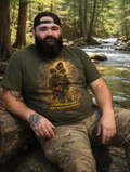 T-Shirt — "A Soldier's Last Goodbye and a Savior's First Embrace" Patriotic Military Tribute