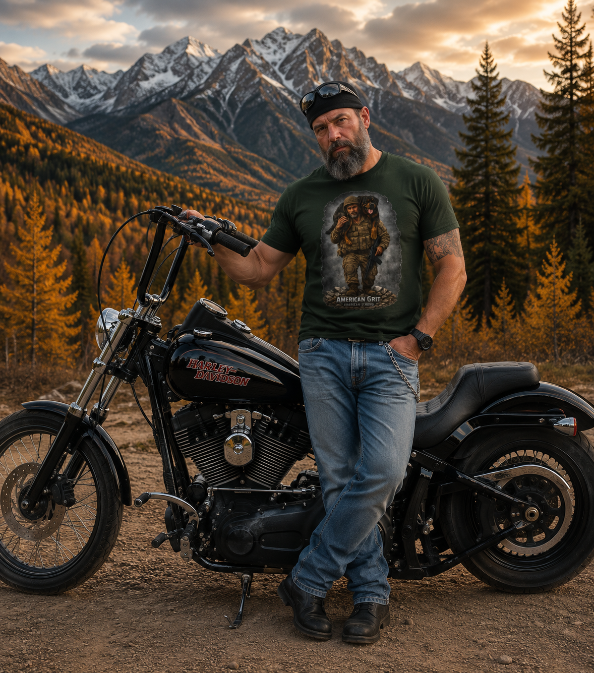 T-Shirt — Military K-9 Rescue Graphic Tee (Saving One Life)