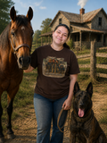 T-Shirt — "Unleashed Justice" K9 Squad Graphic Tee