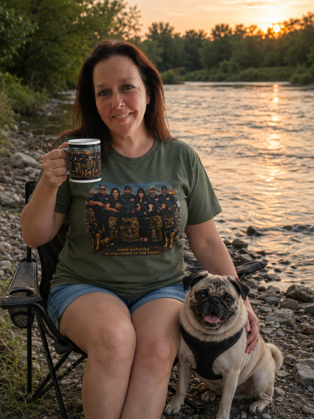 Vintage Military K-9 Unit T-Shirt – 'The Original K9' Retro Dog Handler Crew Tee