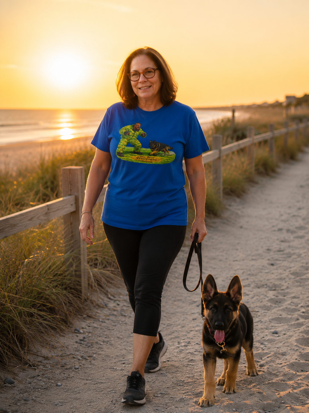 K9 Handler Training T-Shirt – Military Dog Training Day German Shepherd Tee