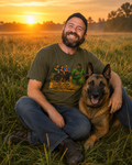 Cotton T‑Shirt — "K9 Training Day Work of a Decoy"