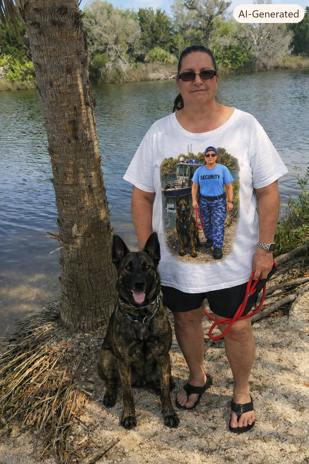 Security Officer & K9 Team T-Shirt – Security Print Tee
