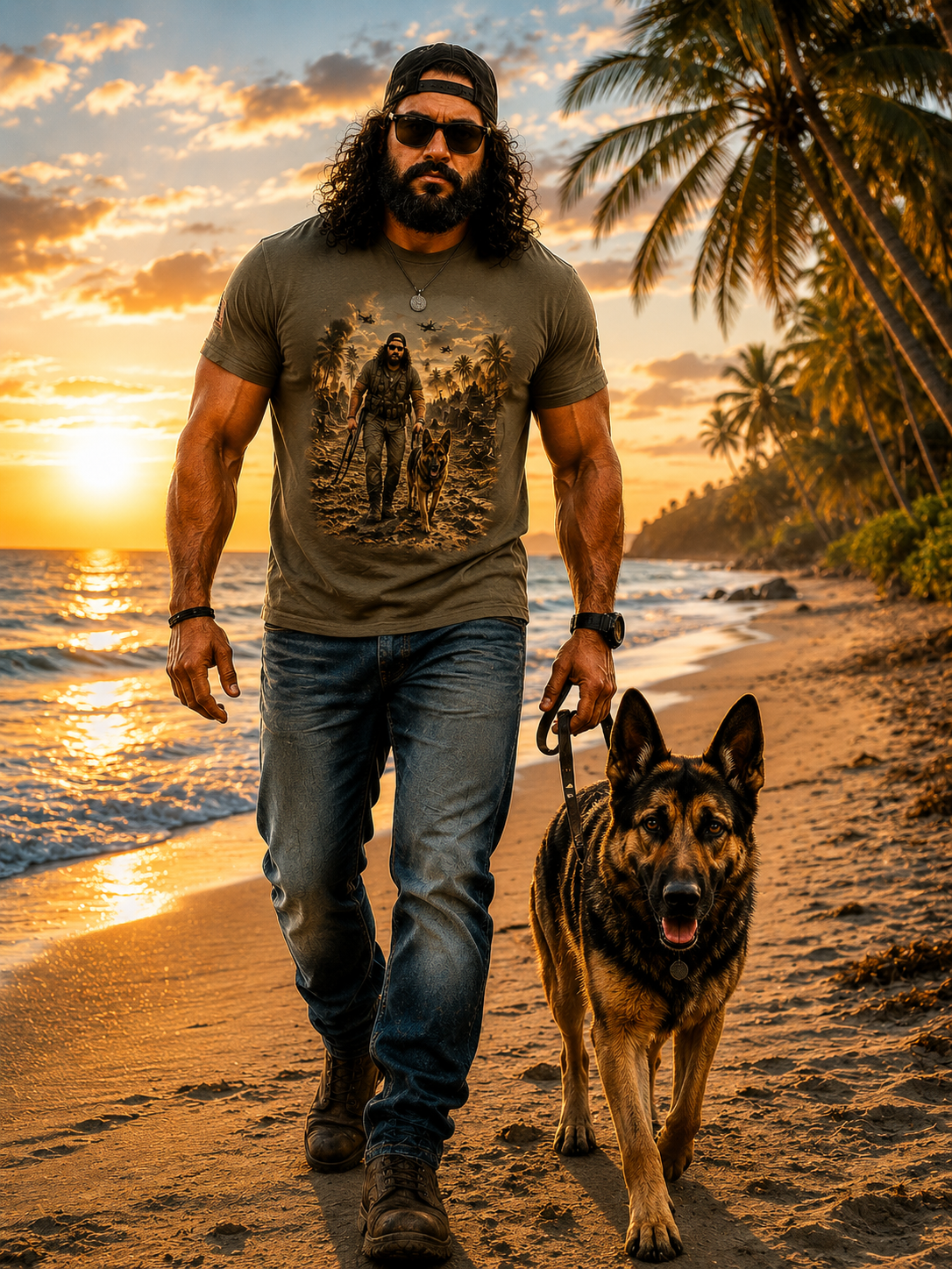 Bigfoot Forest Tee — Vintage Sasquatch Camping Graphic T-Shirt