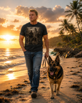 Post-Apocalyptic Survivor Tee — Walking Through Ruins Graphic T-Shirt