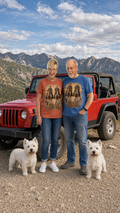 Wild at Heart Horse T-Shirt — Couple Riding Graphic Tee