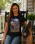Called to the Challenge Wildlife Graphic Tee — Wolves, Bears & Eagles Nature Shirt