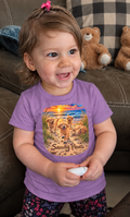 Infant Tee — Sunny Paws Beach Puppy Graphic